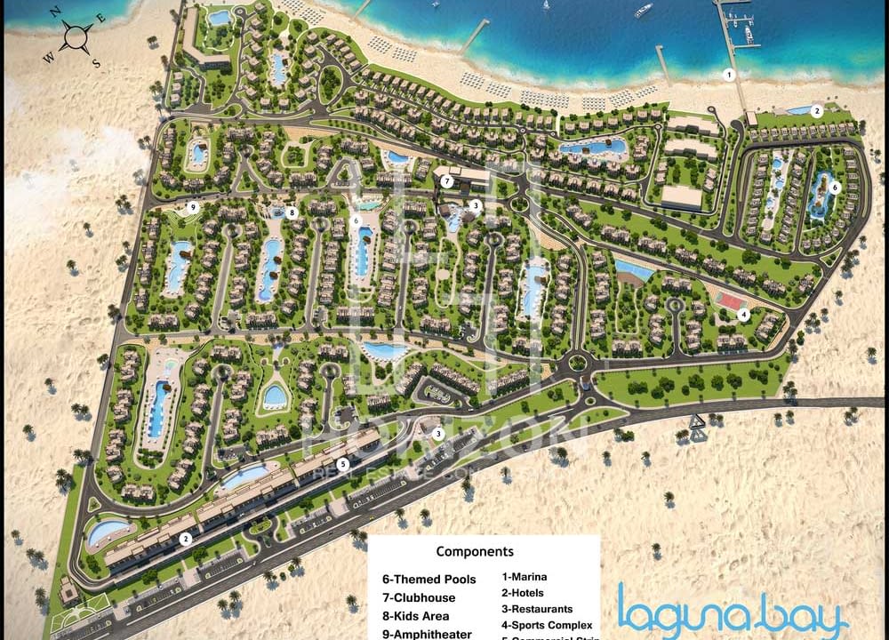 Chalet for Sale in Laguna Bay in Ain El Soukhna