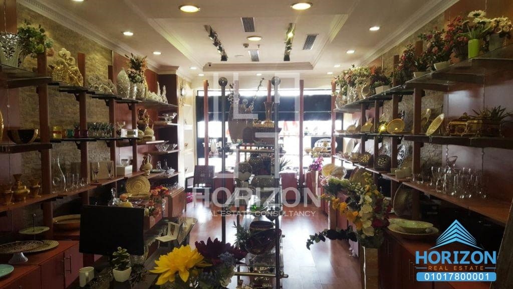 Store in Katameya Downtown mall 90th street New Cairo 90th street 50 m First floor Fully finished (Extra superlux) HDF floor Central AC Total price 4,500,000 EGP