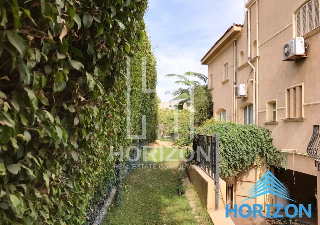 Twin house for rent in El Gezira compound Green Park New Cairo