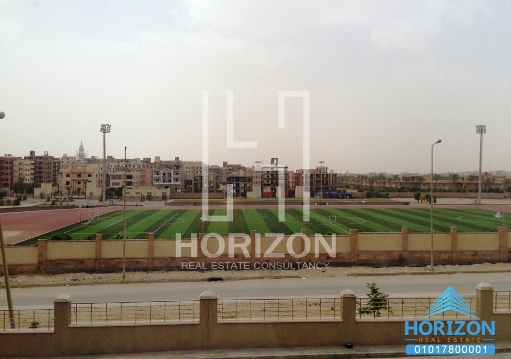 Studio with garden for rent in The Village Palm Hills New Cairo