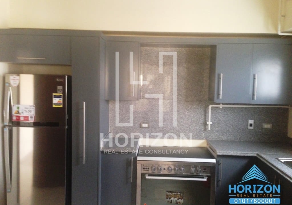 Semi Furnished apartment in west Golf New Cairo