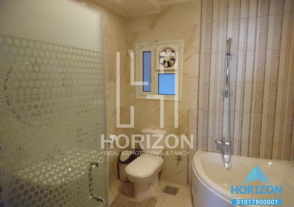 Duplex with garden for rent in West Arabella New Cairo