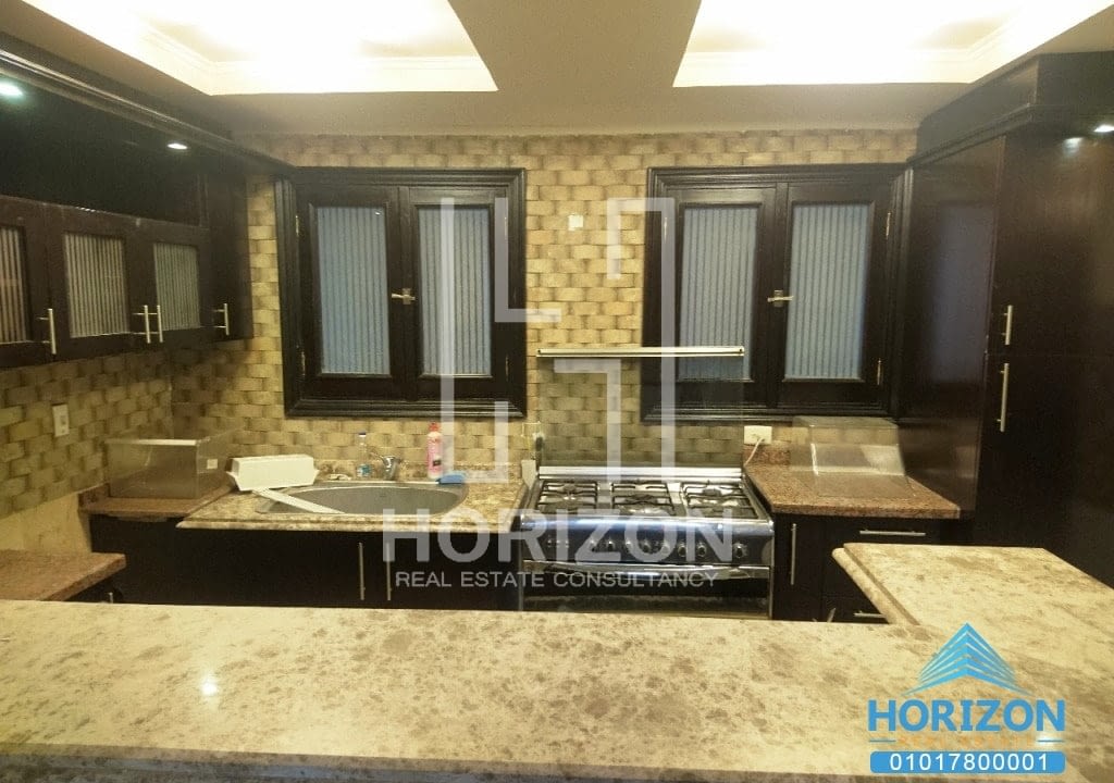 Duplex with garden for rent in West Arabella New Cairo