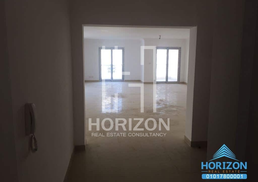 Apartment garden view in Al Rehab City New Cairo