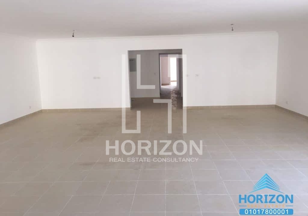 Apartment garden view in Al Rehab City New Cairo