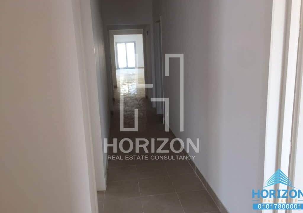 Apartment garden view in Al Rehab City New Cairo