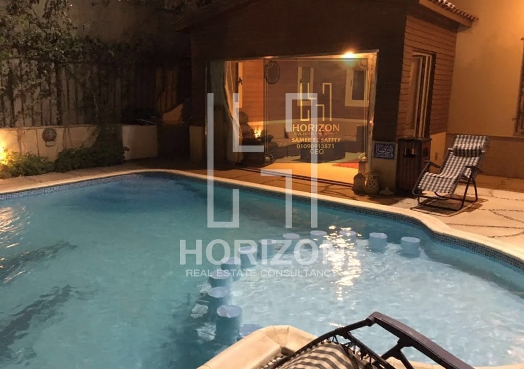 Semi Furnished Villa in Golden Heights New Cairo