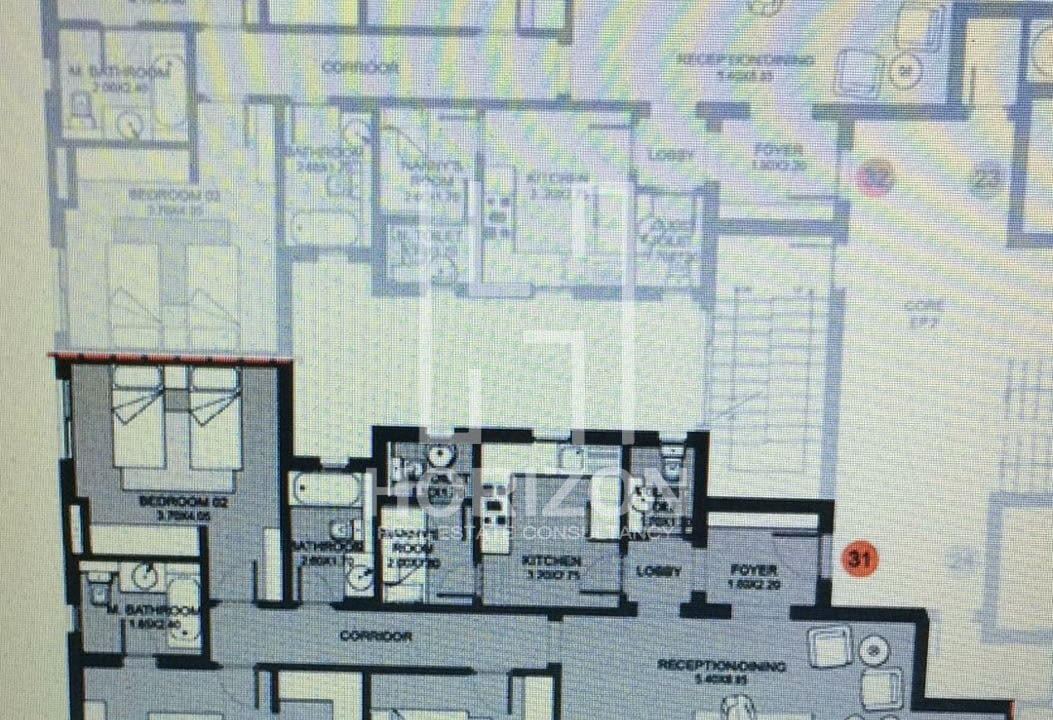 Corner apartment for sale in Eastown New Cairo