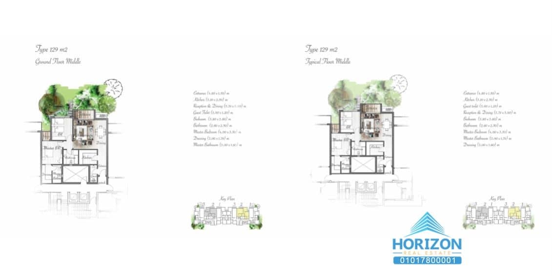 Apartment for sale in Aria Landmark New Cairo