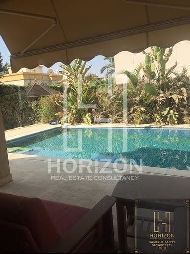 Finished Villa for Sale in Rehab Hills New Cairo