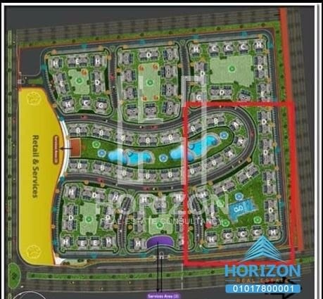 Apartment for sale in Galleria Moon Valley New Cairo