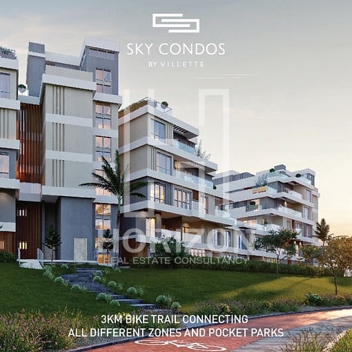 Duplex for sale in Sky Condos by Villette Sodic New Cairo