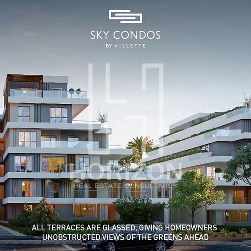 Apartment for sale in Villette Sodic Sky Condos New Cairo
