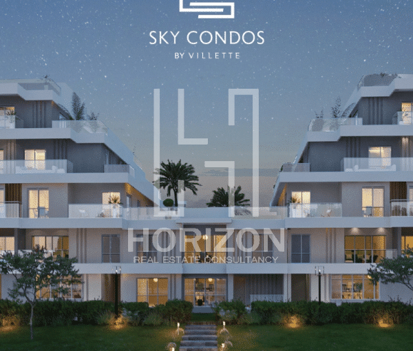 Apartment for sale in Sky Condos Villette Sodic New Cairo