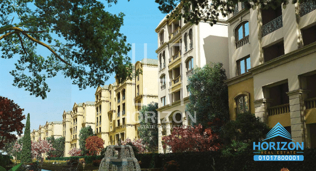 Apartment landscape view in L’avenir New Cairo