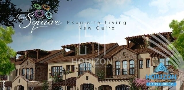 Town house corner for sale in Green Square New Cairo