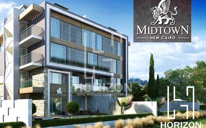 Apartment corner for sale in Midtown New Cairo