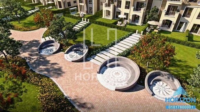 Ground Floor 155m in Stone Residence New Cairo