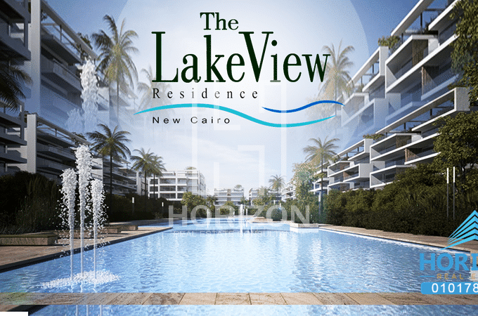 Apartment with swimming pool in Lake View New Cairo