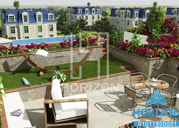 I Villa B garden middle in Mountain View Hyde Park