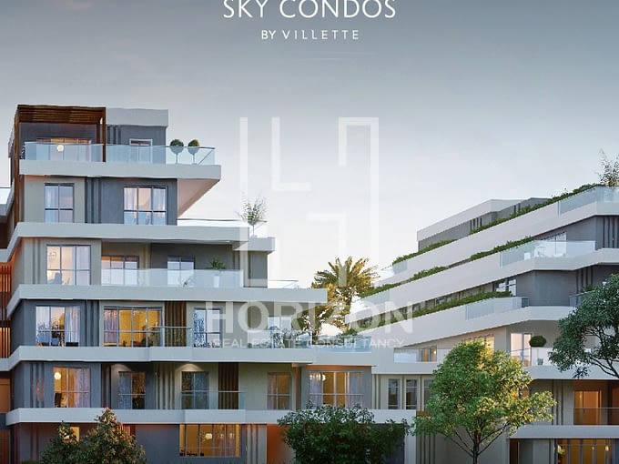 Apartment for sale in Villette Sodic Sky Condos New Cairo