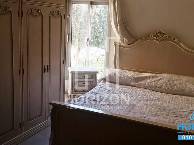 Ground floor for rent in Rehab city with garden New Cairo