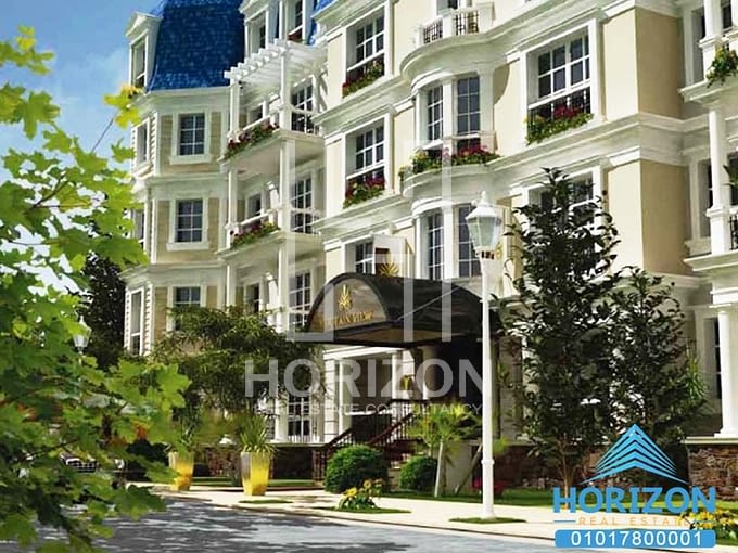 I villa roof corner in Mountain View Hyde Park New Cairo