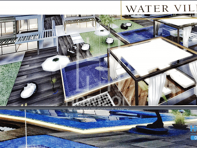 Stand alone Water Villa in Hacienda Bay North Coast Palm Hills