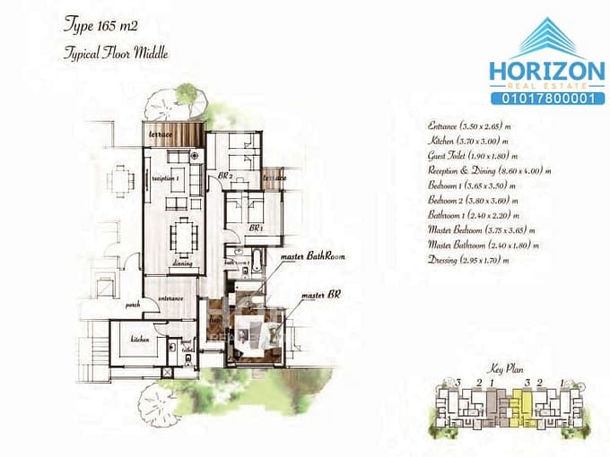 Apartment for sale in Aria El Mostakbal City New Cairo