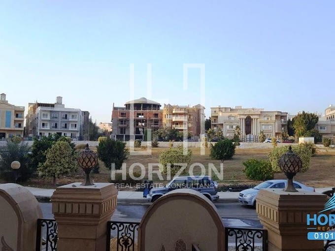 Ground floor for rent in West Golf New Cairo