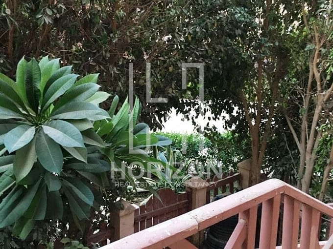 Ground floor for rent in Al Rehab City New Cairo