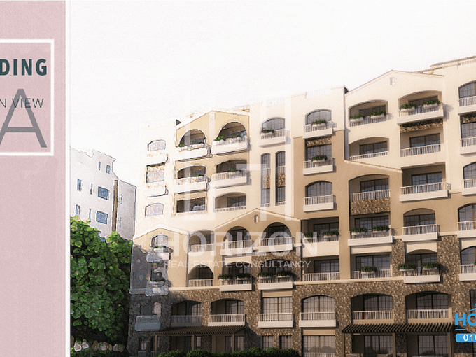 Apartment landscape view in Green Square New Cairo