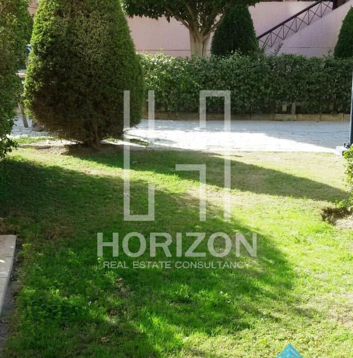 Ground floor for rent in Rehab city with garden New Cairo