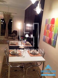 Furnished studio in The Village Palm Hills New Cairo