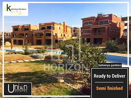 Twin house for sale in Katameya Gardens New Cairo