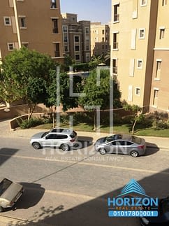 Apartment Landscape view in Katameya Plaza New Cairo