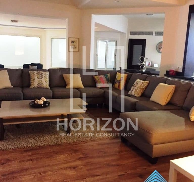 Ground floor in Katameya Heights New Cairo