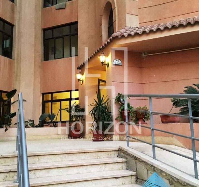 Ground floor for rent in Al Rehab City New Cairo