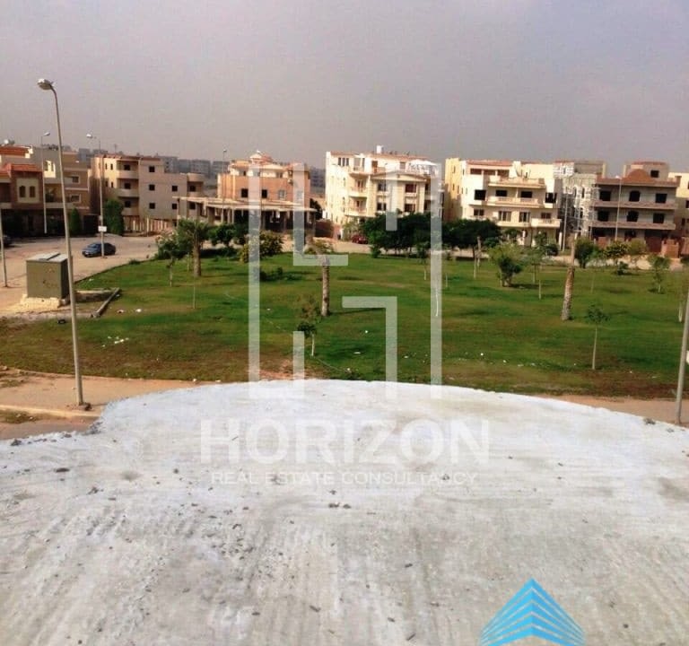 Villa concrete structure corner at Yasmeen 5 New Cairo