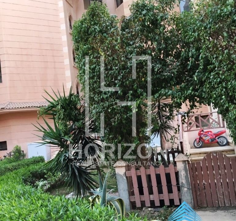 Ground floor for rent in Al Rehab City New Cairo