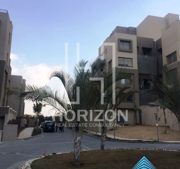 Ground floor with garden in Village Gate New Cairo