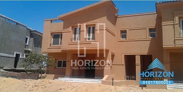 Twin house for sale in Katamya Gardens New Cairo