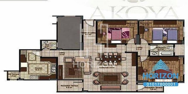 Apartment for sale in Akoya compound New Cairo