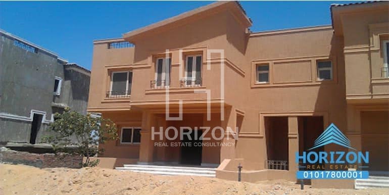 Twin house for sale in Katamya Gardens New Cairo