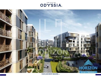 Apartment for sale in Odyessia El Mostakbal City