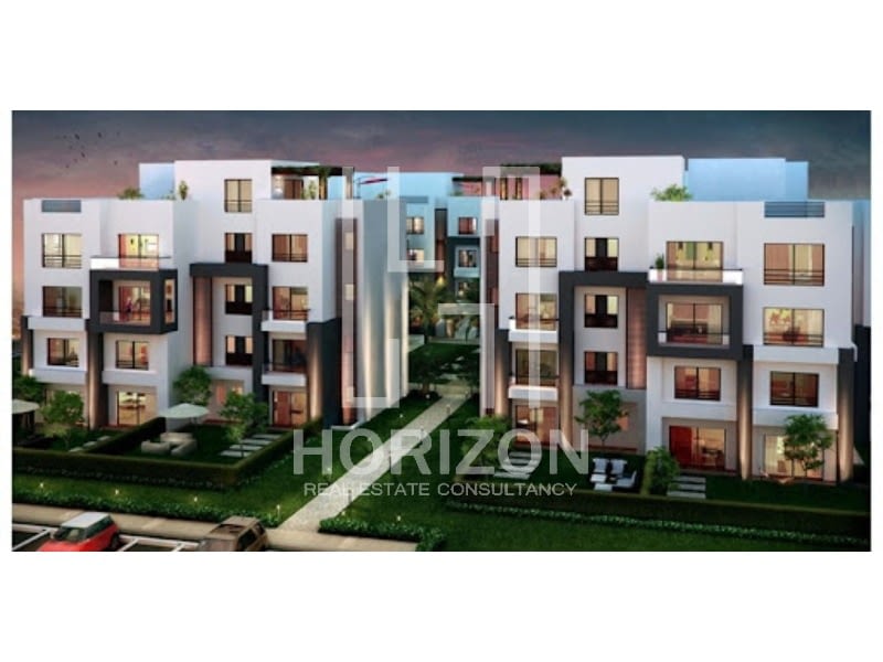 شقة فى كمبوند فيلدج افينيو بالم هيلز القاهرة الجديدة