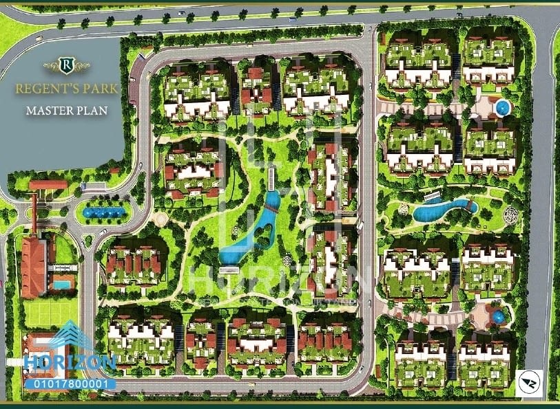 Studio for sale in Regents Park New Cairo