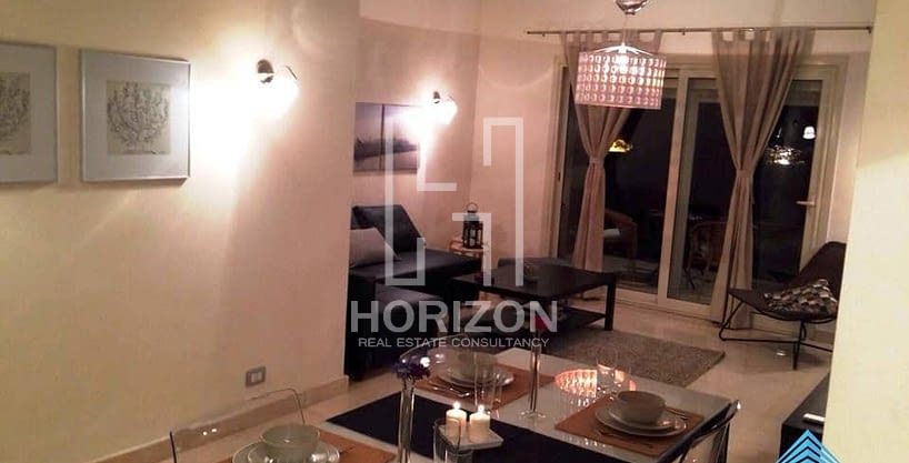 Furnished studio in The Village Palm Hills New Cairo