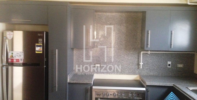 Semi Furnished apartment in west Golf New Cairo