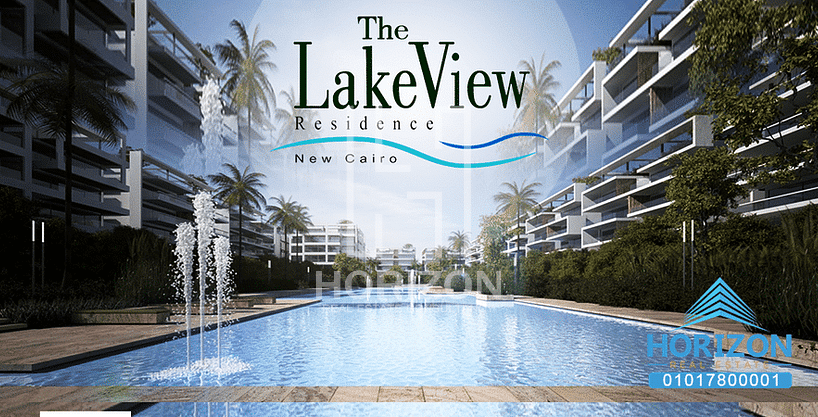 Apartment with swimming pool in Lake View New Cairo